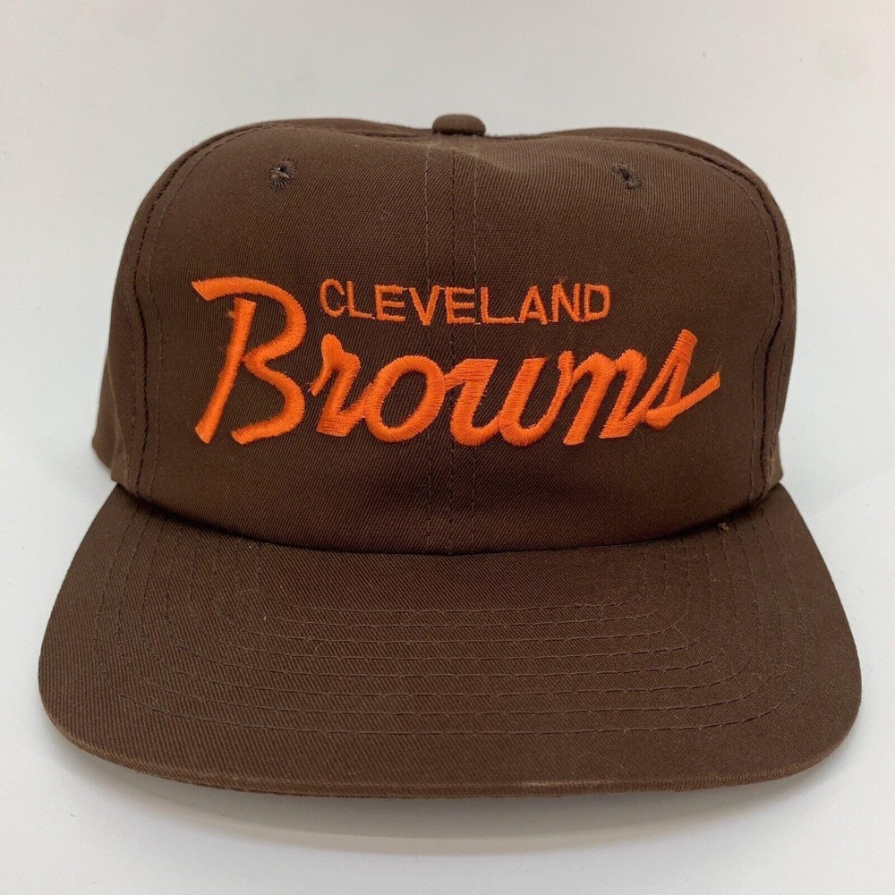 Vintage Sports‎ Specialties Cleveland Browns Snapback Hat The Twill Brown Script